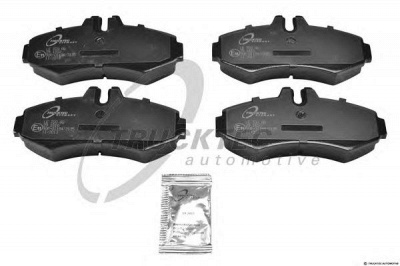 TRUCKTEC AUTOMOTIVE 0235117 -  Комплект тормозных колодок, дисковый тормоз